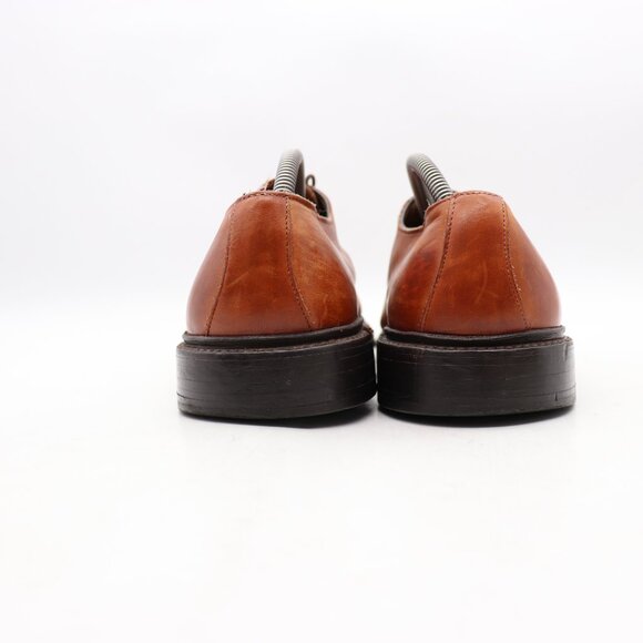 Allen Edmonds Walton Shoes Men\'s 10 D Brown Leather Split Toe Dress Derby USA main image 7